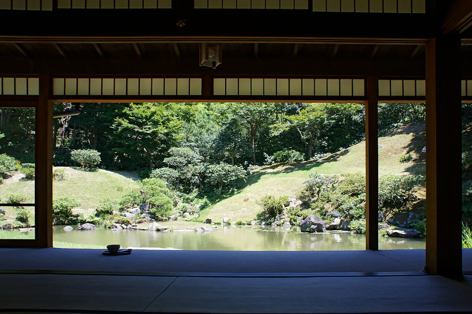 Garden of Kannon-in Temple