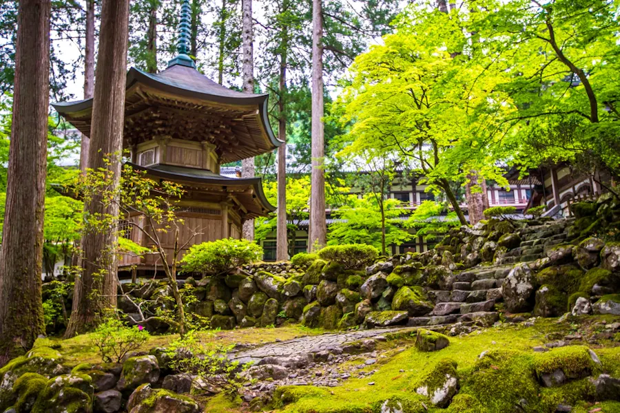 Scenery of Eiheiji Temple, Fukui Prefecture