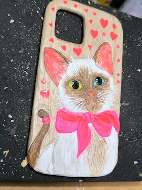 Wooden iPhone Case Making