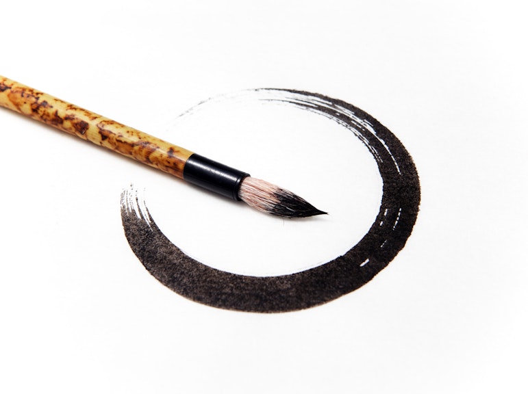 静岡・富士での書道体験と静岡茶