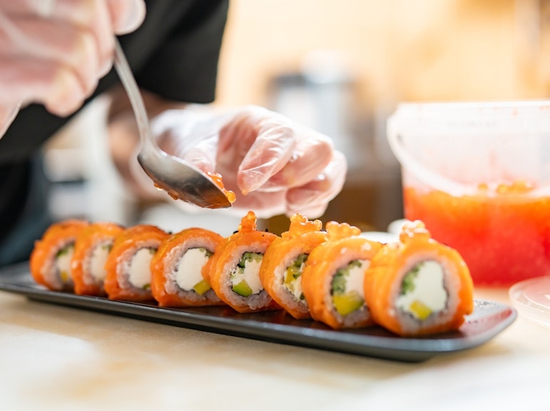 鹿児島での寿司作り体験!