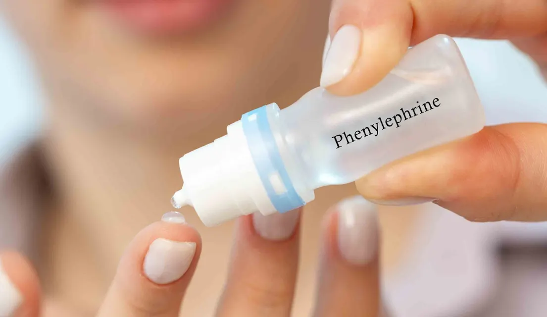 Phenylephrine: A decongestant used to temporarily relieve redness and swelling of the eye caused by minor irritants
