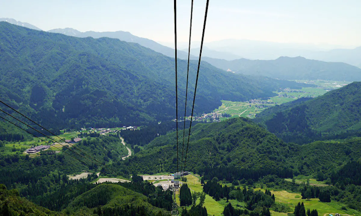 Hakkai-san Ropeway & Sake Brewery in Niigata Hakkai-san Ropeway & Sake Brewery in Niigata