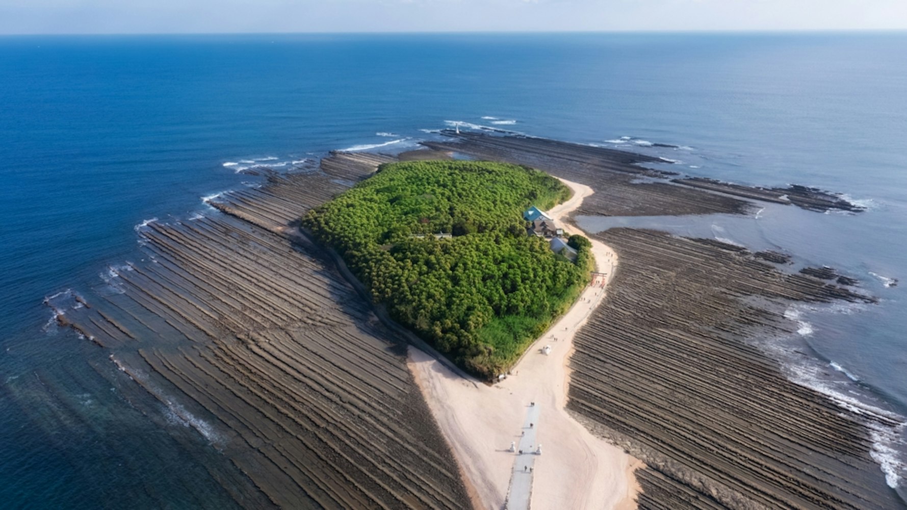 Aoshima island shrine Miyazaki Japan