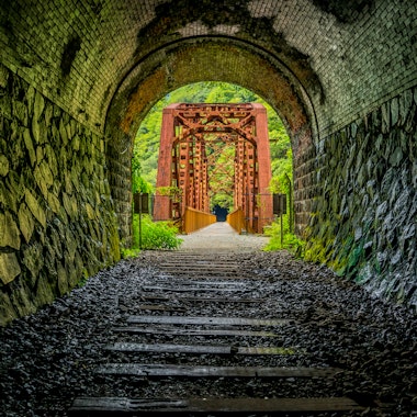 Former Fukuchiyama Line Tunnel Trace Former Fukuchiyama Line Tunnel Trace