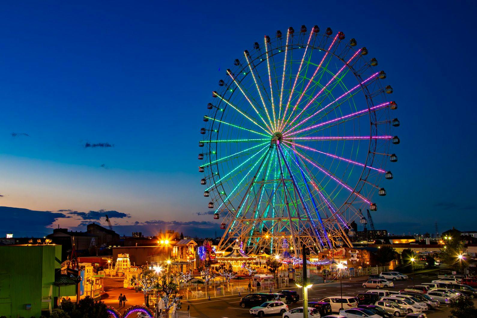 Nagoya Port Sea Train Land