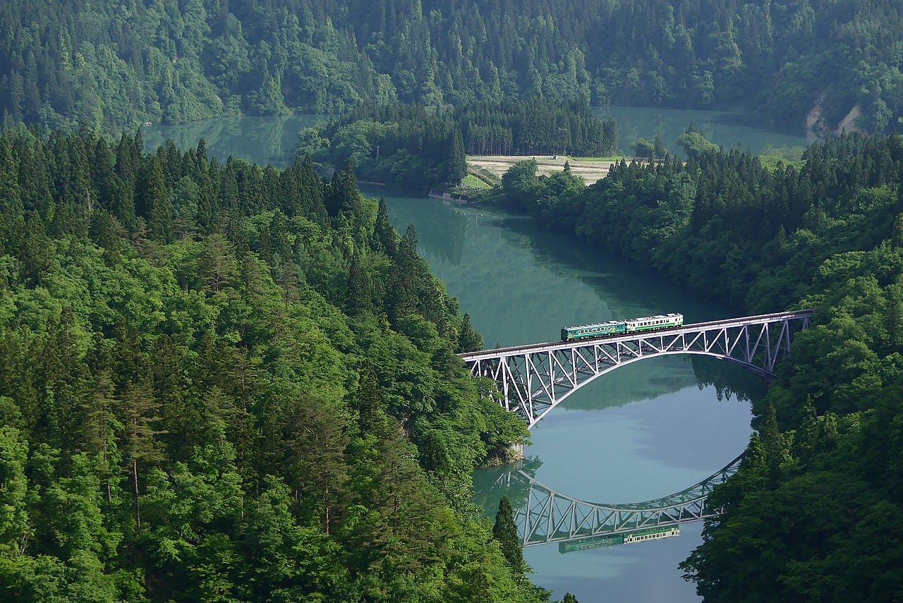 First Tadami River Bridge
