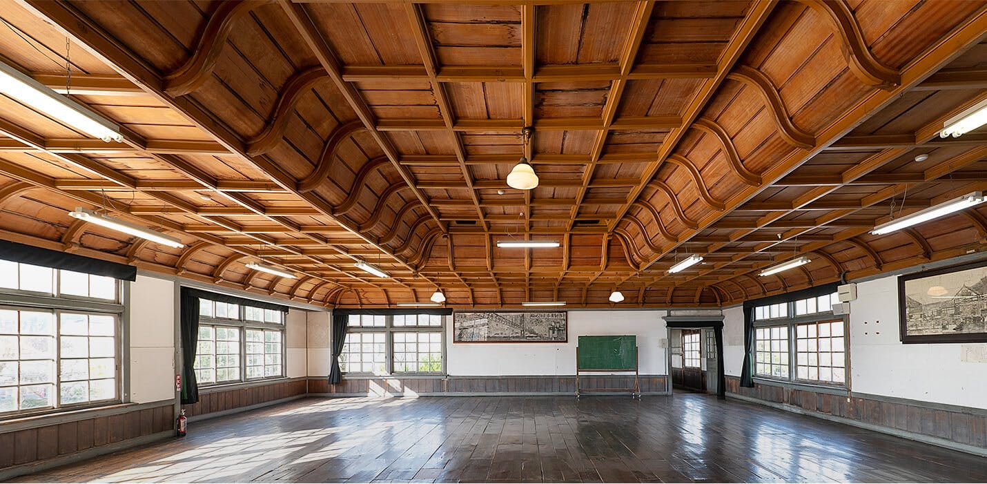 The Old Senkyo Jinjo Shogakko Elementary School