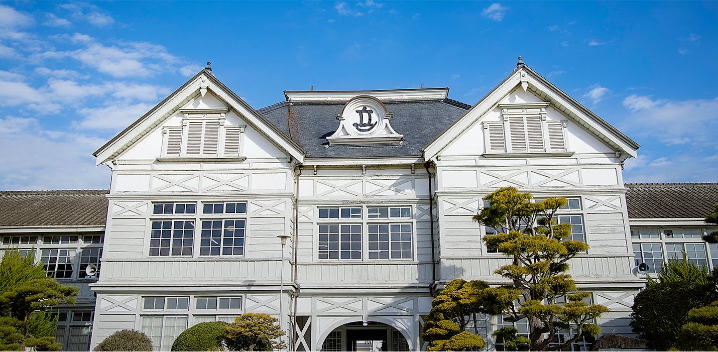 The Old Senkyo Jinjo Shogakko Elementary School