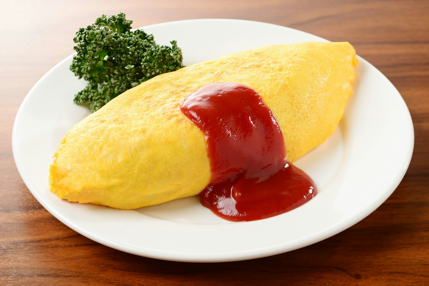 Omelette rice Omelette rice