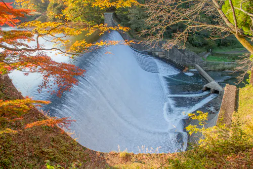 Hakusui Dam, Oita