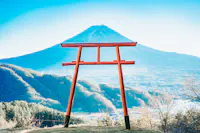 Kawaguchi Asama Shrine Harukasho [Torii in the Sky]