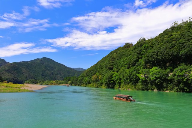 Shimanto River Sightseeing Houseboat 