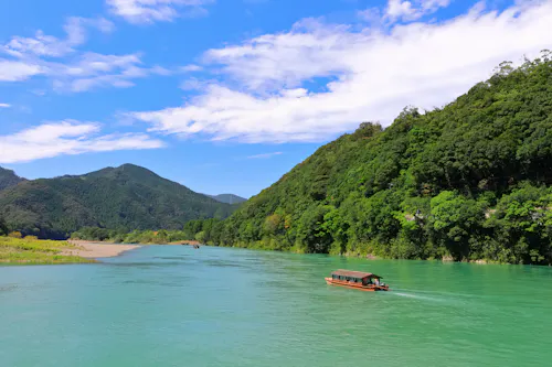 Shimanto River Sightseeing Houseboat ”Yakatabune Shimanto"