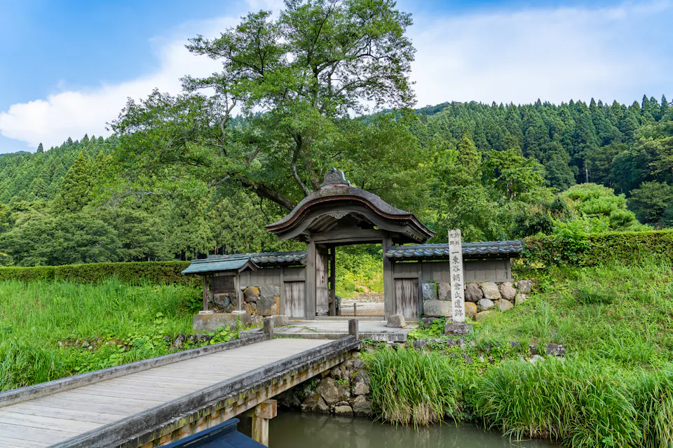 Fukui Prefecture Ichijodani Asakura Ruins