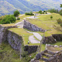 Takeda Castle Ruins in Autumn Takeda Castle Ruins in Autumn