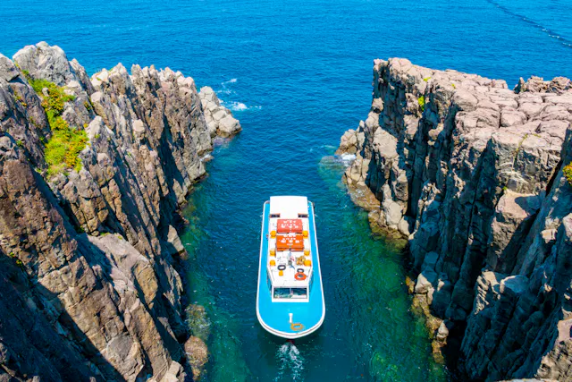 Tojinbo Sightseeing Boat