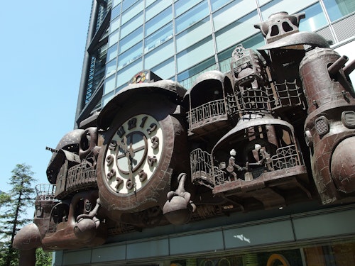 Giant Ghibli Clock