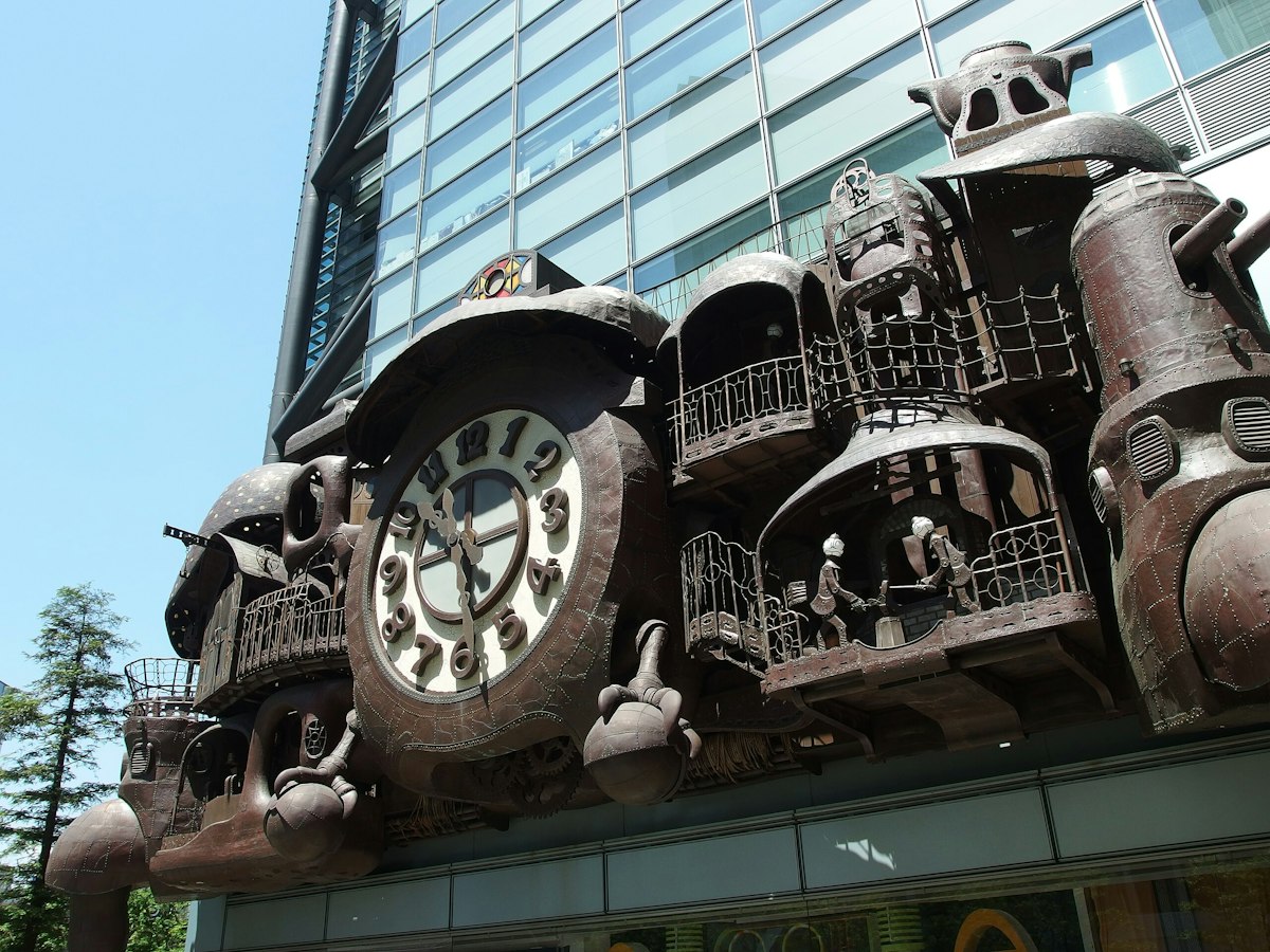 Giant Ghibli Clock - Trip To Japan - Trip To Japan