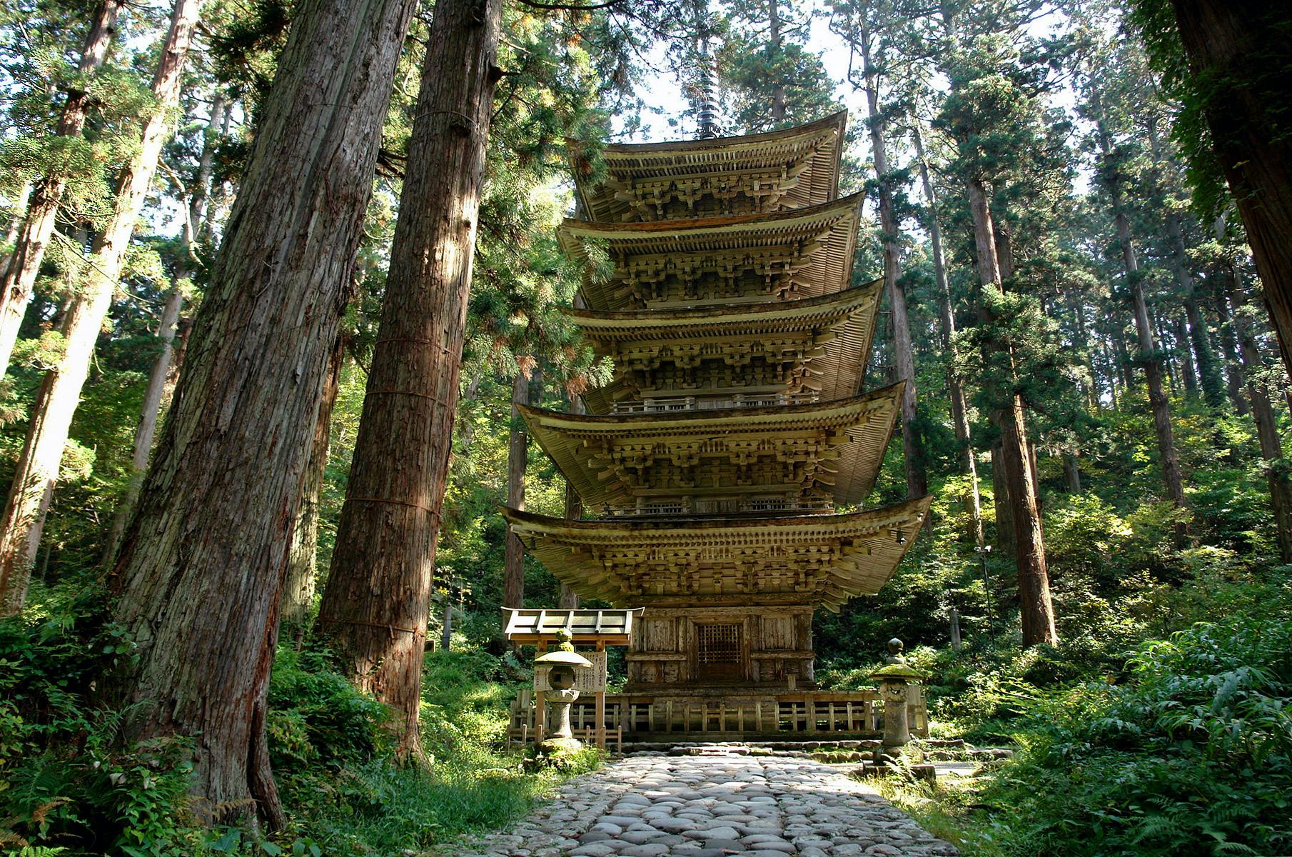 Haguroyama Five-Story Pagoda