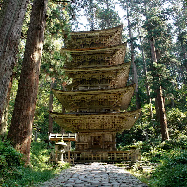 Haguroyama Five-Story Pagoda Haguroyama Five-Story Pagoda