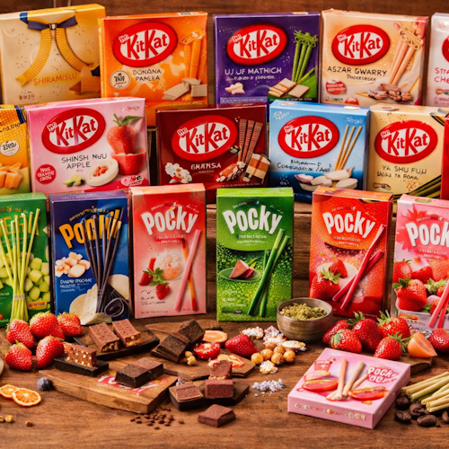 Regional Kit Kats and Pocky with exclusive Japanese flavors Regional Kit Kats and Pocky with exclusive Japanese flavors
