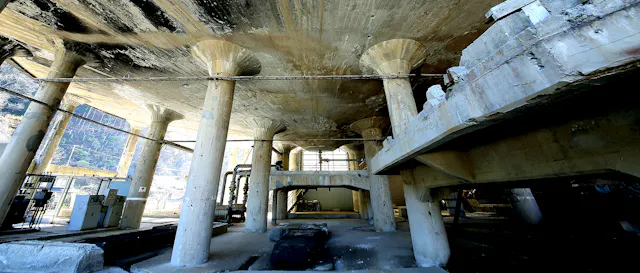 Remains of Mikobata Ore Dressing Plant