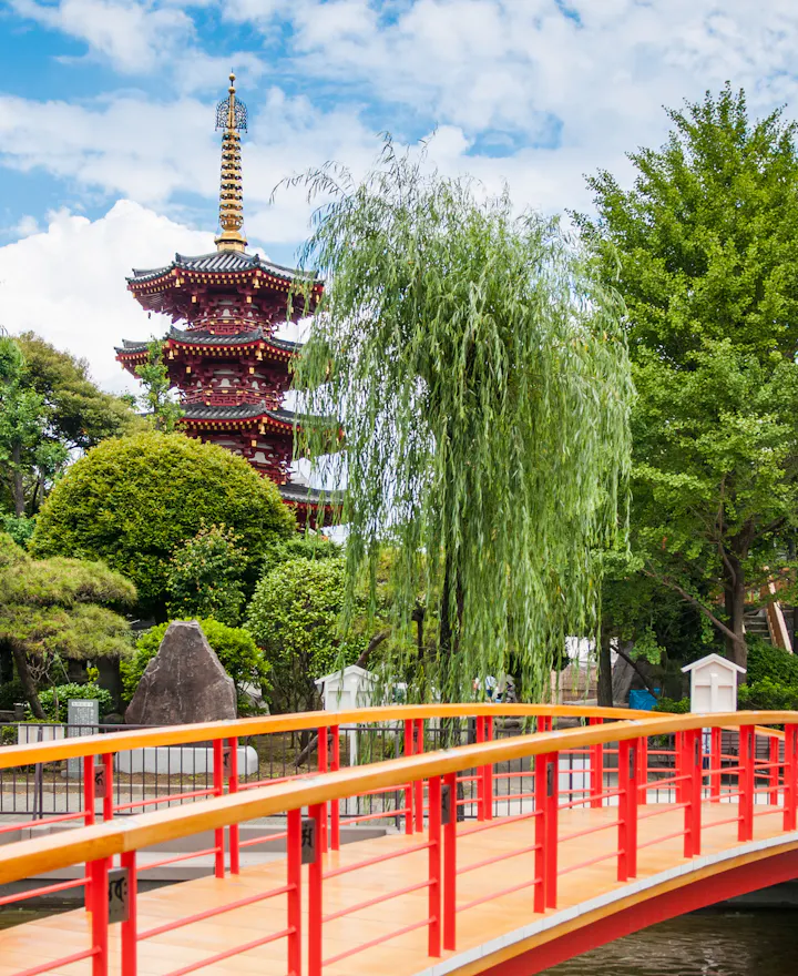 Pagoda of Kawasaki Daishi Temple, Kawasaki, Japan Pagoda of Kawasaki Daishi Temple, Kawasaki, Japan