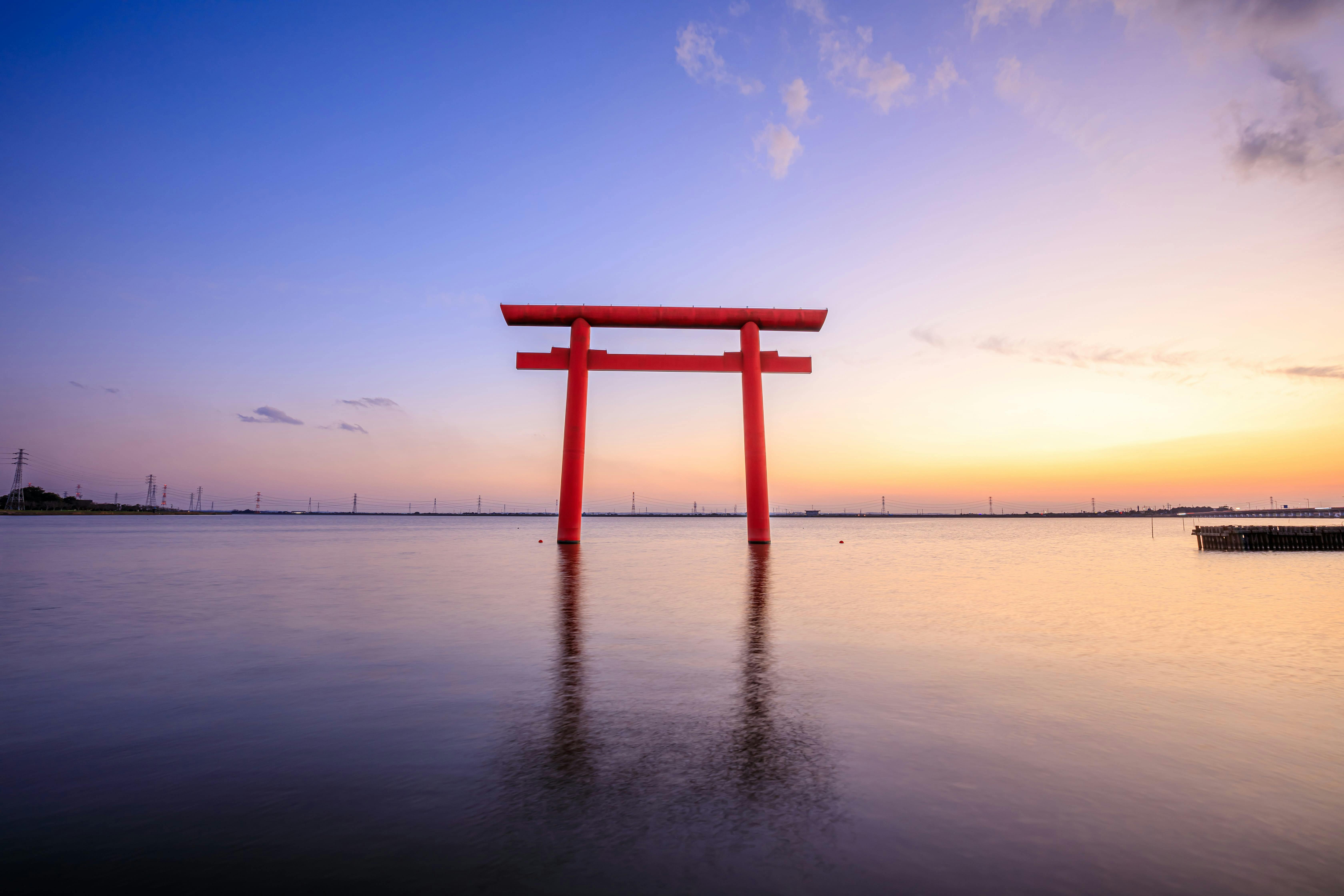 Kashima Jingu Nishi Ichino Torii