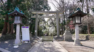 Yabo Tenmangu Shrine, Kunitachi