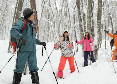 Gifu Okuhida Shinhotaka Guided Snowshoe Tour