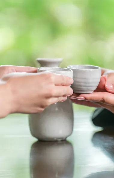 Drinking Sake Drinking Sake