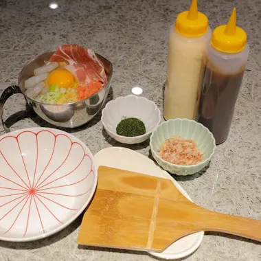 Okonomiyaki Making Experience Okonomiyaki Making Experience