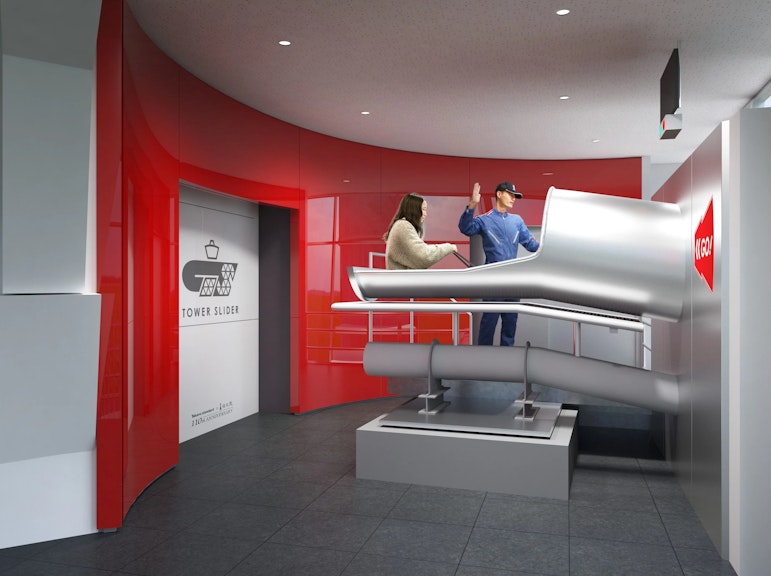 Osaka Tsutenkaku Tower Slider Experience