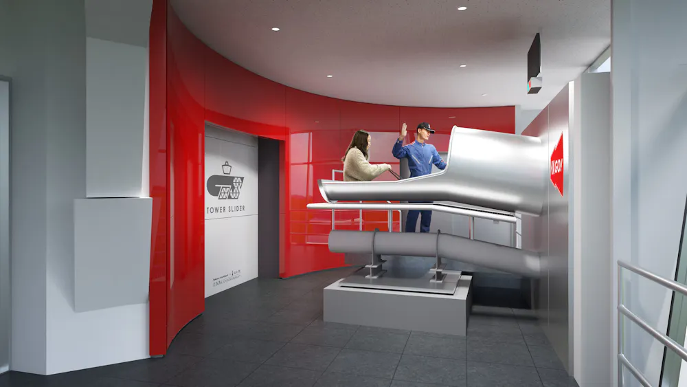 Tsutenkaku Tower Slider