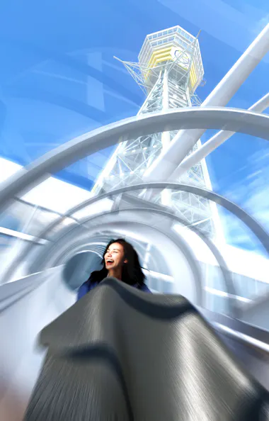 Tsutenkaku Tower Slider Tsutenkaku Tower Slider