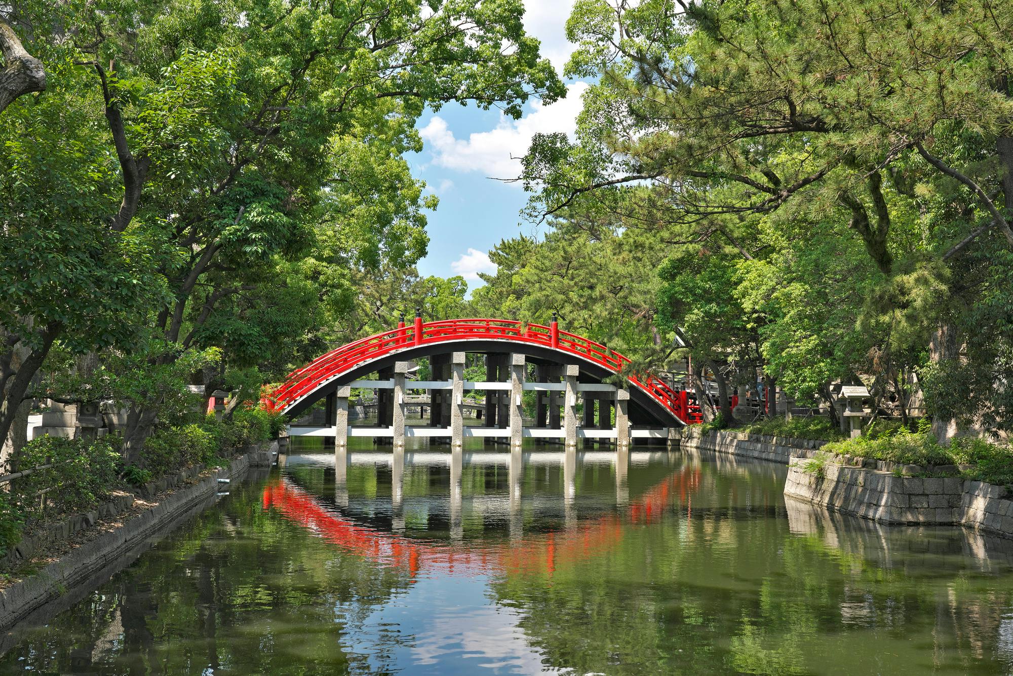 Sumiyoshi Taisha Shrine