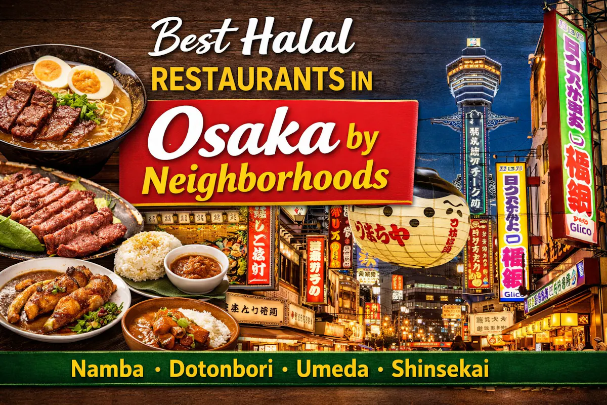 Halal Restaurants in Osaka
