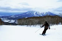 Hokkaido Niseko Ski Area and Mount Yotei landscape