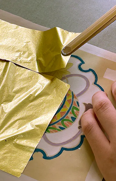 Silk White Fabric Museum & Yuzen Gold Painting Experience Silk White Fabric Museum & Yuzen Gold Painting Experience