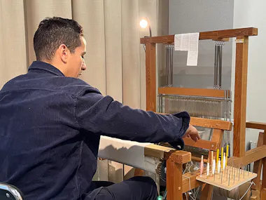 Silk White Fabric Museum & Yuzen Gold Painting Experience