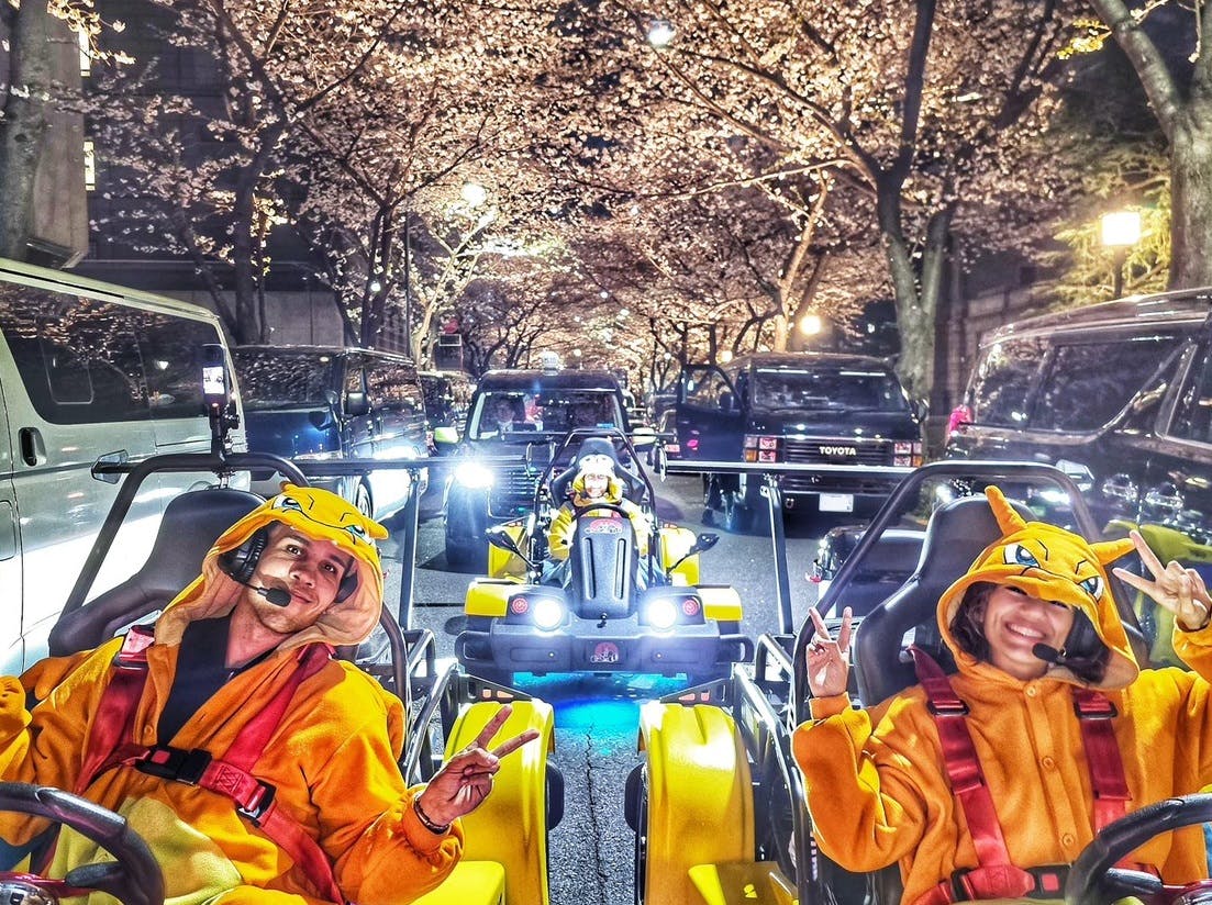 春のツアー ゴーカート体験（Insta360動画＆写真付き）