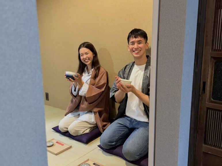Private Tea Ceremony in a Lived-in Kyoto Townhouse