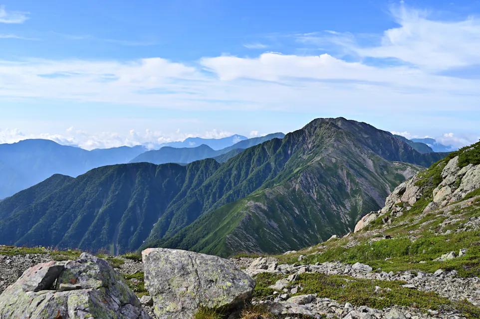Mount Akaishi is a mountain in the Akaishi Mountains at an altitude of 3,121 m.