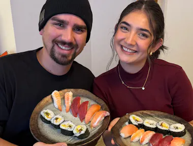 Asakusa Sushi, Sake, and Matcha Experience