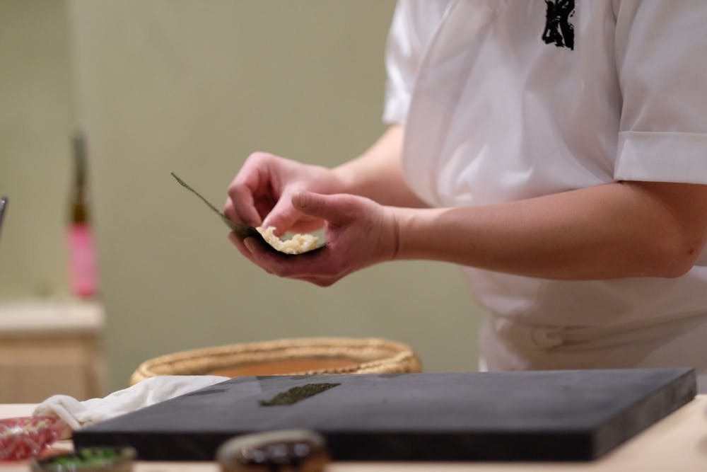 Asakusa Sushi Making Class with Sake Ceremony & Matcha Experience