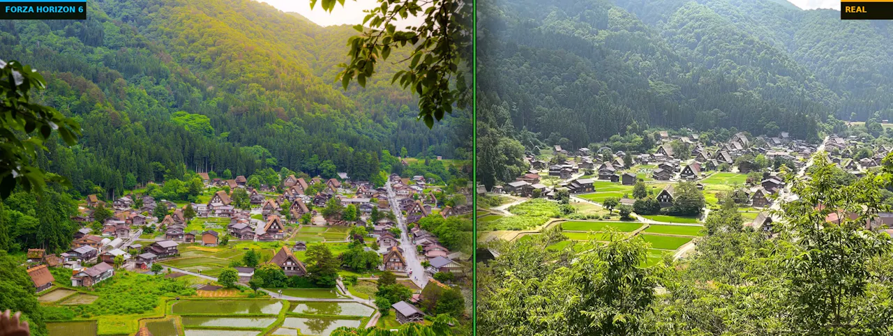 Shirakawa-go brings traditional Japan scenery to life in Forza Horizon 6