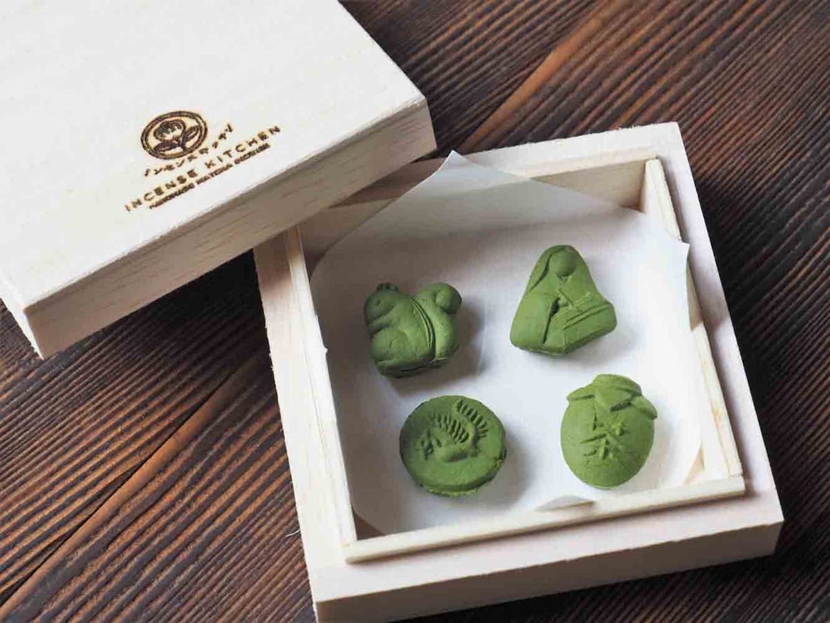 Matcha Incense Making
