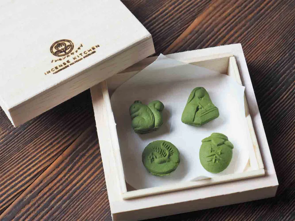 Matcha Incense Making