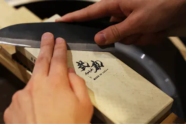 Japanese Knife Sharpening Class